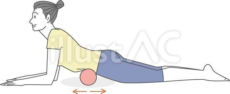 New Style イラストフリー素材 ストレッチ フォームローラー 無料 イラスト無料提供中 一部有料 Note