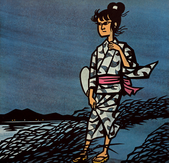 滝平二郎作　風シリーズ　冬　版画 Yahoo!オークション -「二郎」(木版画) (版画)の落札相場・落札価格