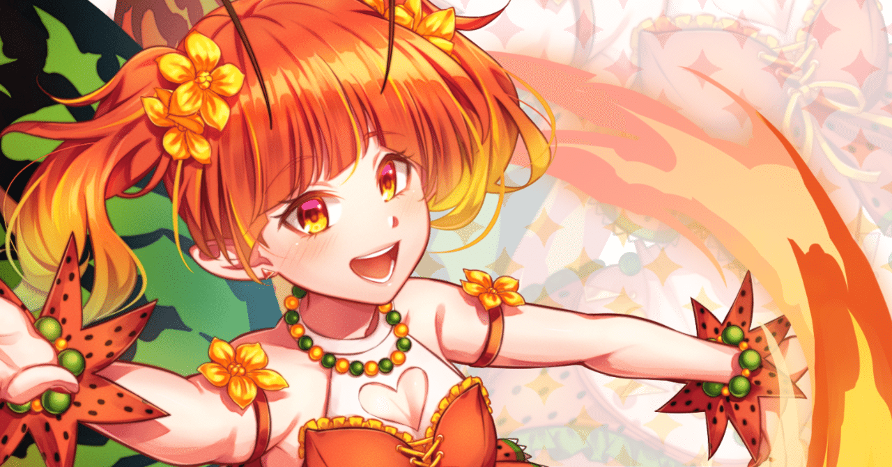 うちの子フード スイカちゃん イラスト制作過程 柑橘コウ Note うちの子フード スイカちゃん イラスト制作過程 柑橘コウ Note