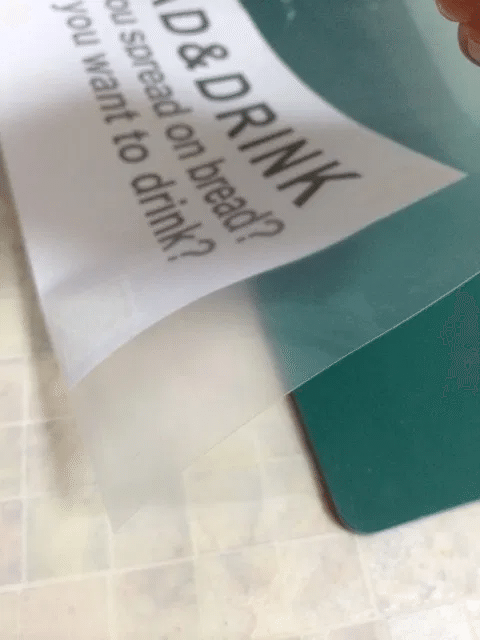ステンシルシートの作り方 Spice Of Life Note
