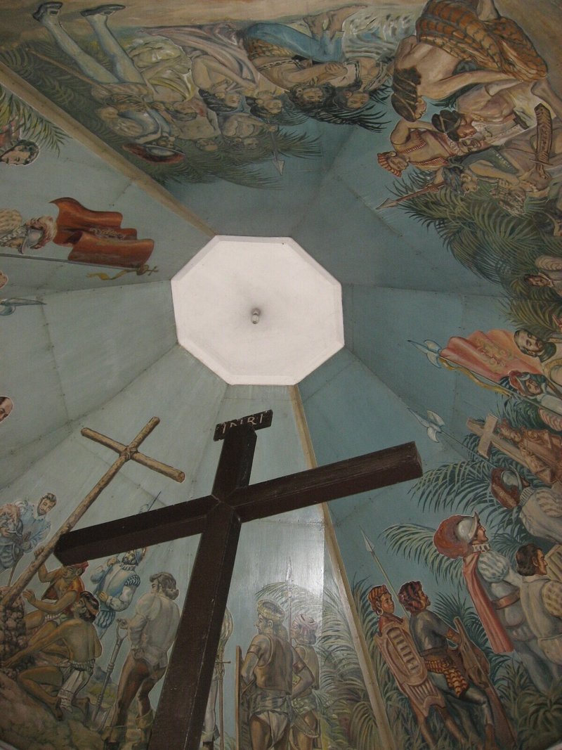 教会の天井壁画