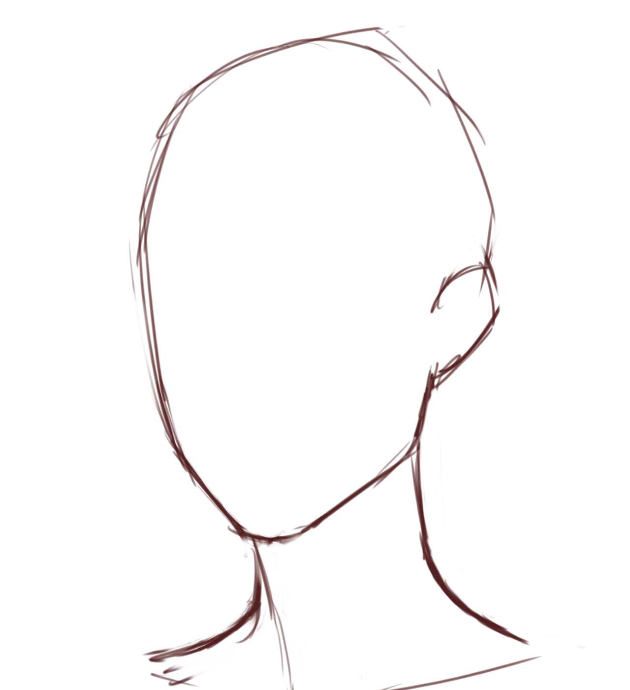 顔の描き方 斜めアングル45度の顔を描くコツとは リアルな女の子の描き方第2段 マエコ Note 顔の描き方 斜めアングル45度の顔を描くコツとは リアルな女の子の描き方第2段 マエコ Note