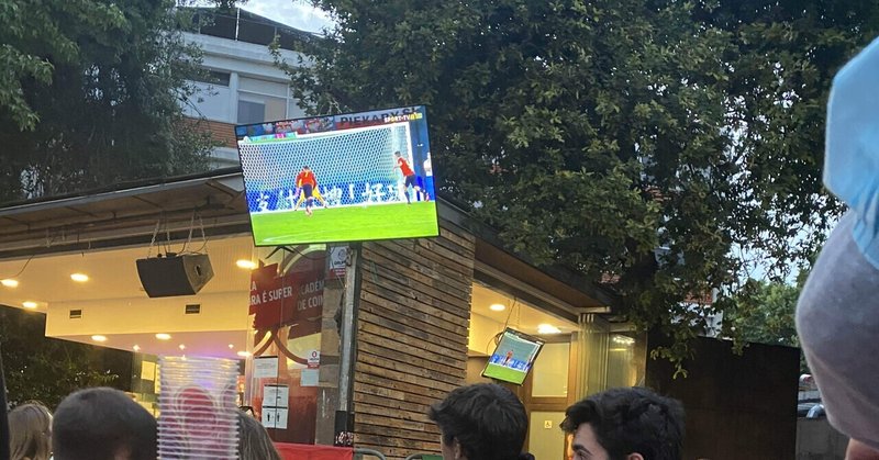 初めてのサッカー観戦 Arucot ポルトガル留学 Note