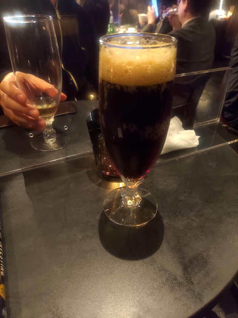 投資家バーのドリンク