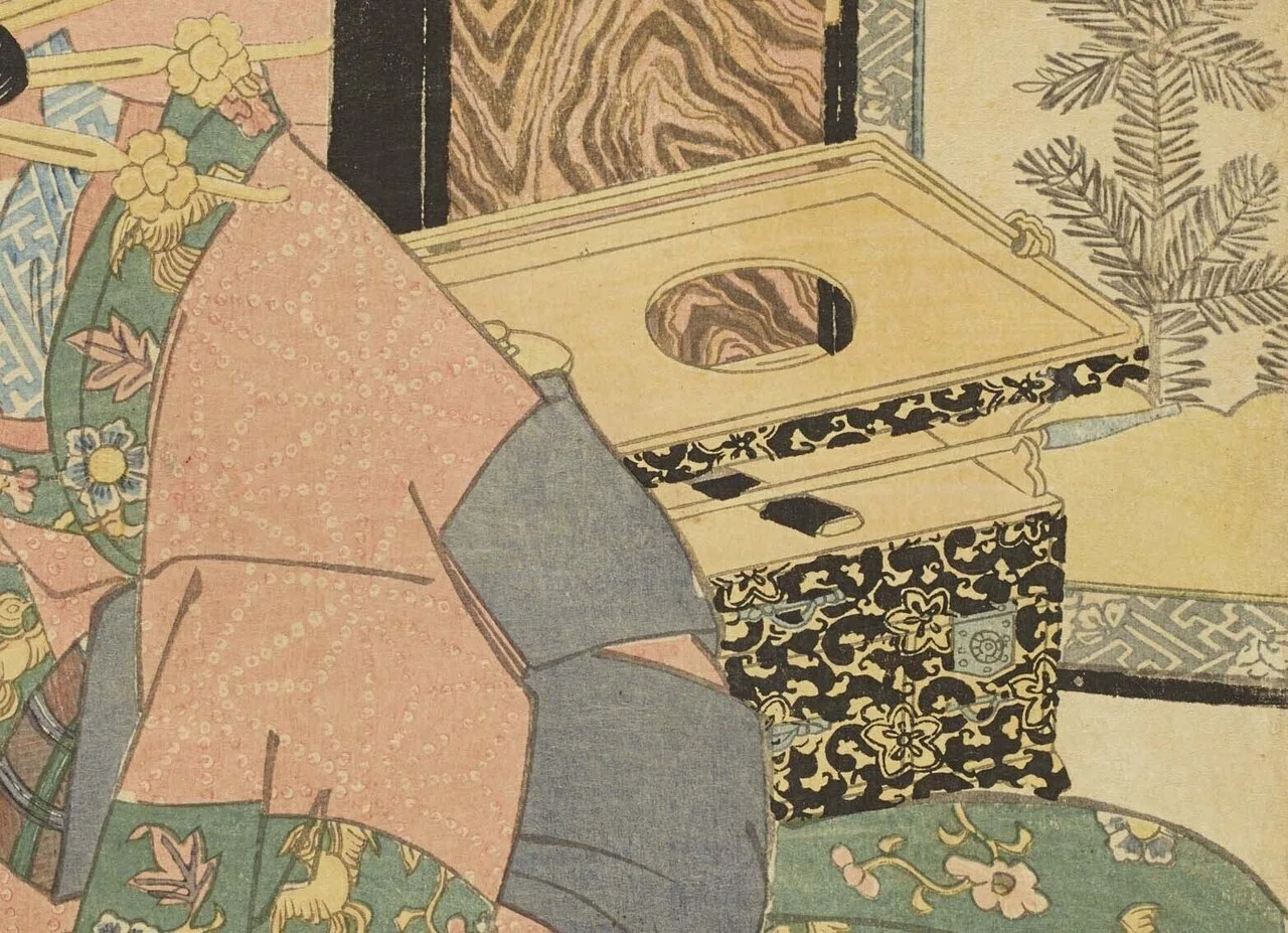江戸時代のアイロン？という話｜太田記念美術館