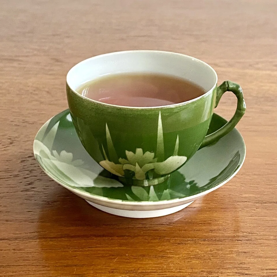 西浦焼 西浦圓治 釉下彩 龍図 コーヒーカップ 美濃焼瀬戸焼