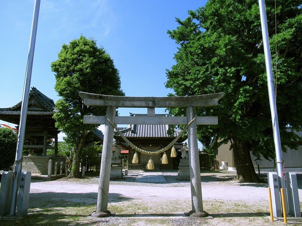 2東本郷町 飛鳥神社社頭