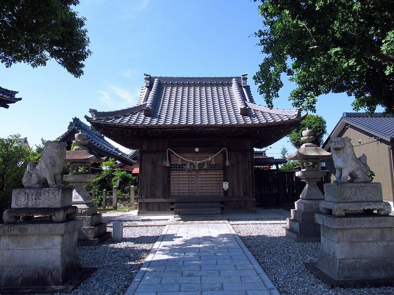 3東本郷町　飛鳥神社拝殿