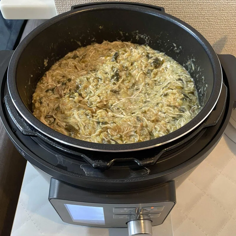 電気圧力鍋で沼を作ってみた きゅ きゅ Note