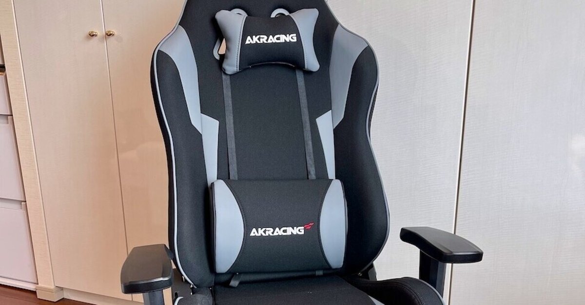 ゲーミングチェア 匿名配送 AKRACING Pro-X V2 グレー色 AKRacing