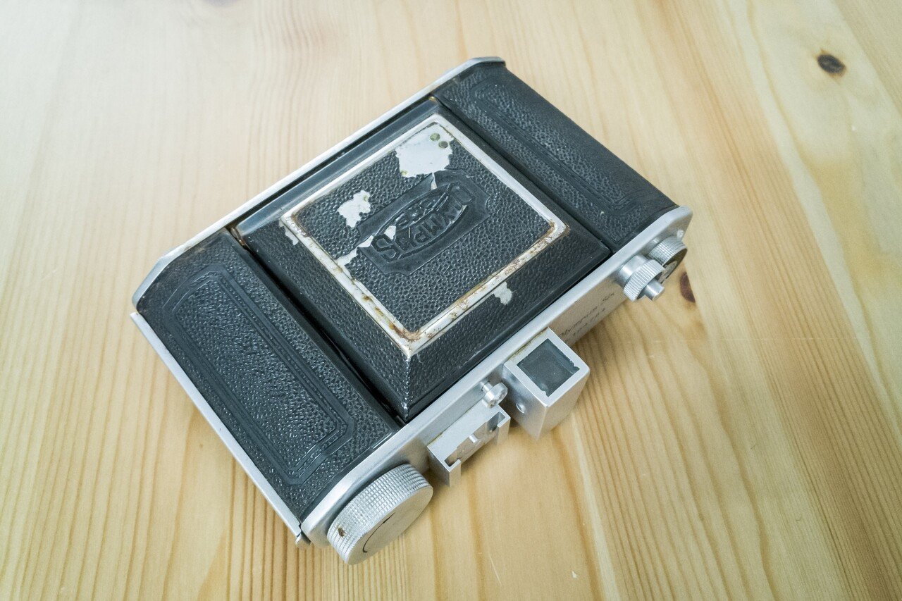 スプリングカメラ（蛇腹カメラ）レンズをEFマウント改造｜Fu->（Image