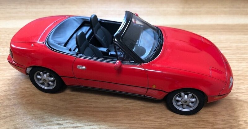 タミヤ ユーノスロードスター製作記 スイートネイル Note