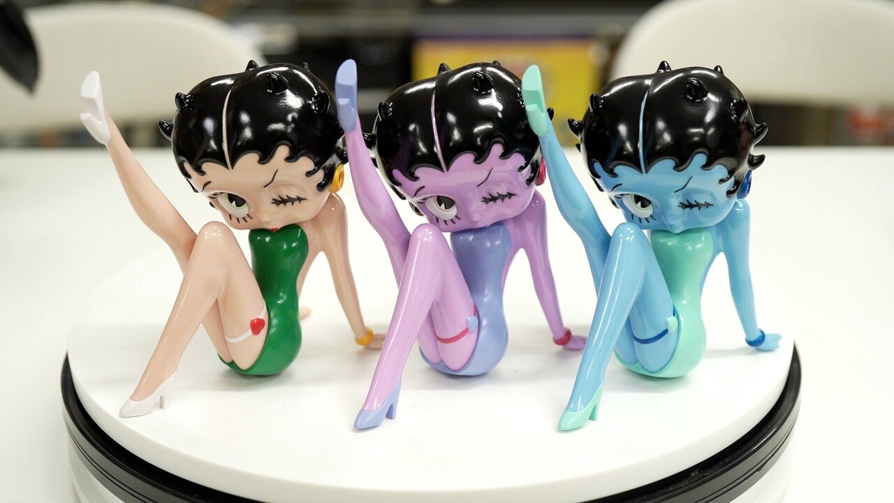 dune ベティちゃん　ソフビ dune ベティちゃん ソフビ dune Betty Boop SOFVI