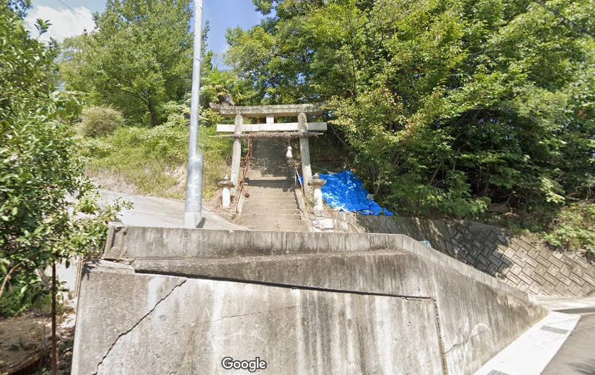 諏訪加茂神社鳥居