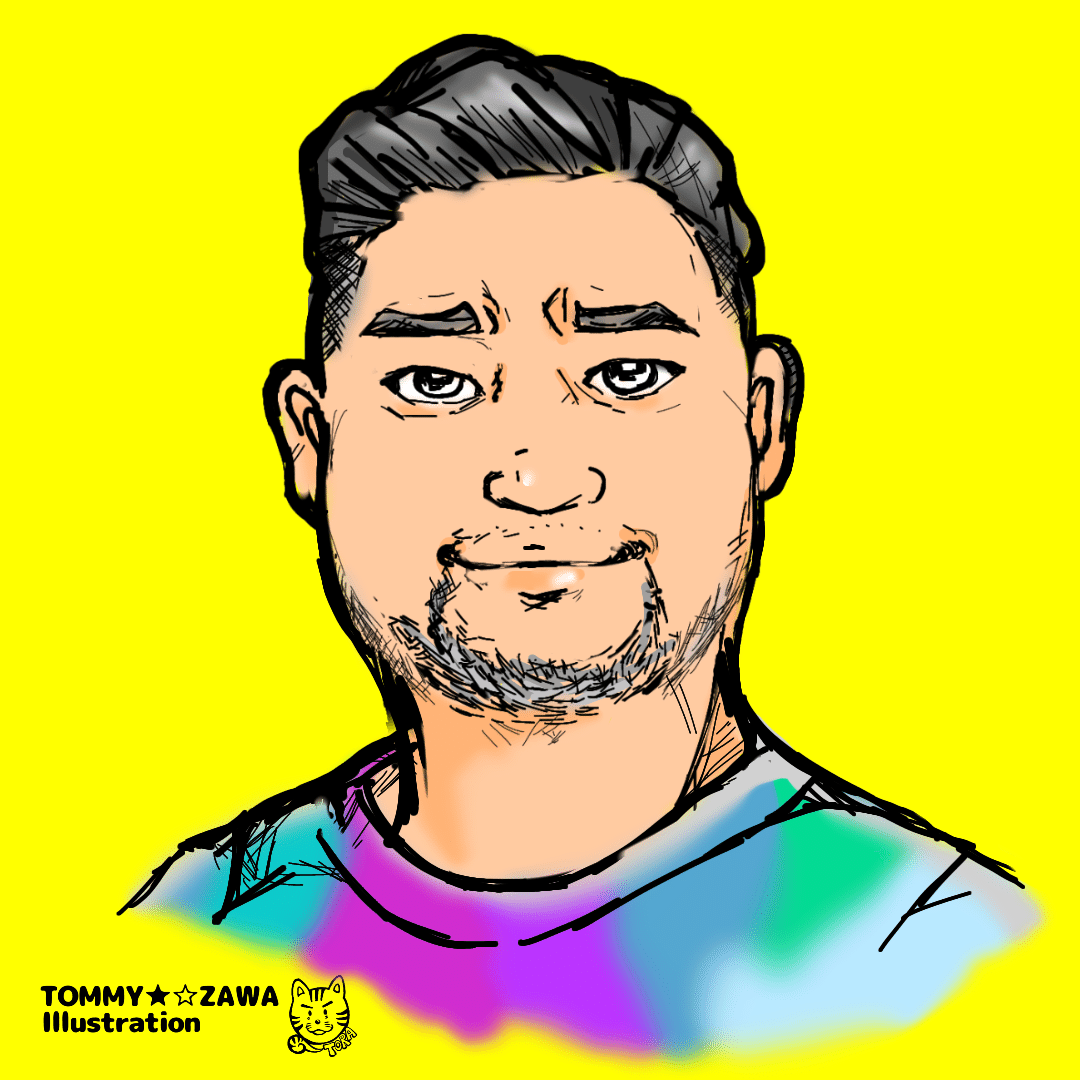 似顔絵サンプル〜こんな絵を描いています〜｜TOMMY-ZAWA ILLUSTRATION