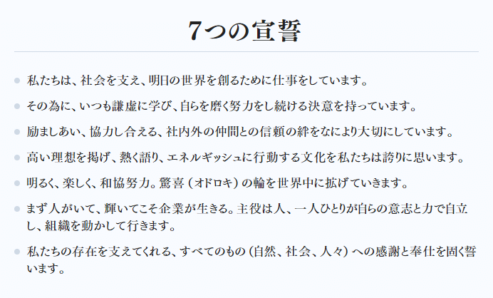 【画像】7つの宣誓