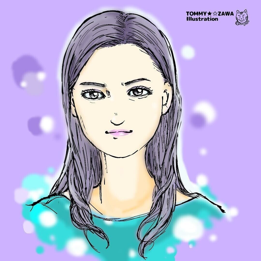 似顔絵サンプル〜こんな絵を描いています〜｜TOMMY-ZAWA ILLUSTRATION