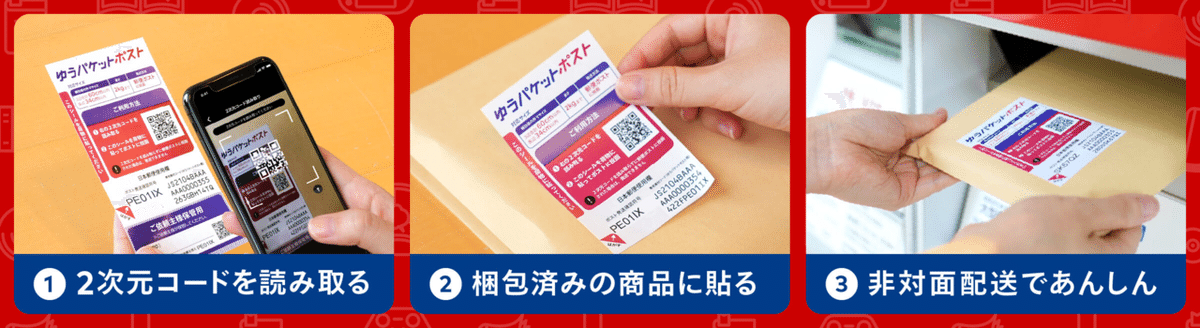 ゆうパケットポストを専用箱なしで送れる！「ゆうパケットポスト