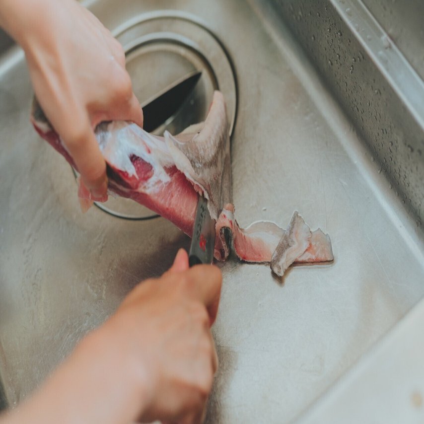 まぐろのカマの照り焼き Fishstand まぐろでつくるおうちごはん Note