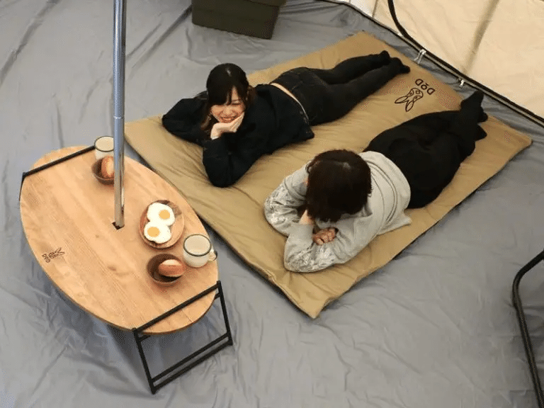 DOD DoD テキーラウッドプレートC ワンポール　テーブル　お座敷スタイル 販売終了】テキーラウッドプレートM TP4-637-BR - DOD（ディーオー