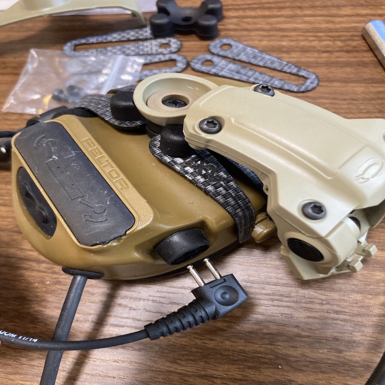 3、ops core AMP rail mount kitとAXL RAC link｜batemaso