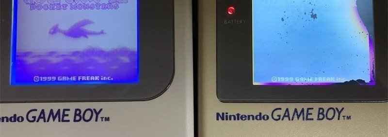 初代ゲームボーイ Dmg 01 の液晶の縦ライン抜けを修理する Kenji Wada さくさん Note