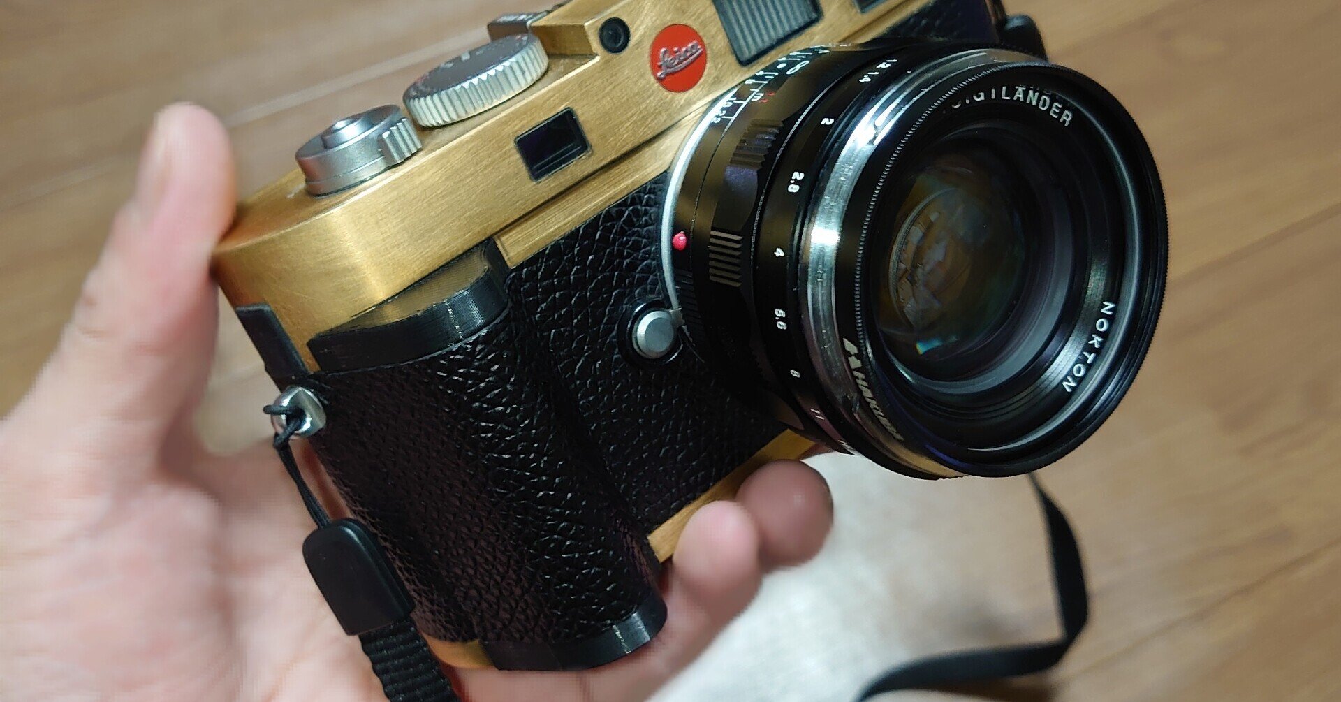 Leica M8、M9用グリップ自作｜masaki