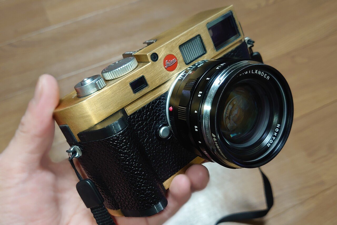 Leica M8、M9用グリップ自作｜masaki