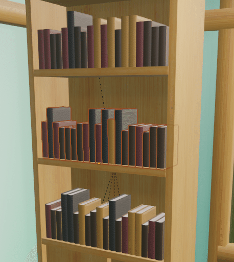 Blender 例の部屋を作る 9 本棚編 かびねこ Note