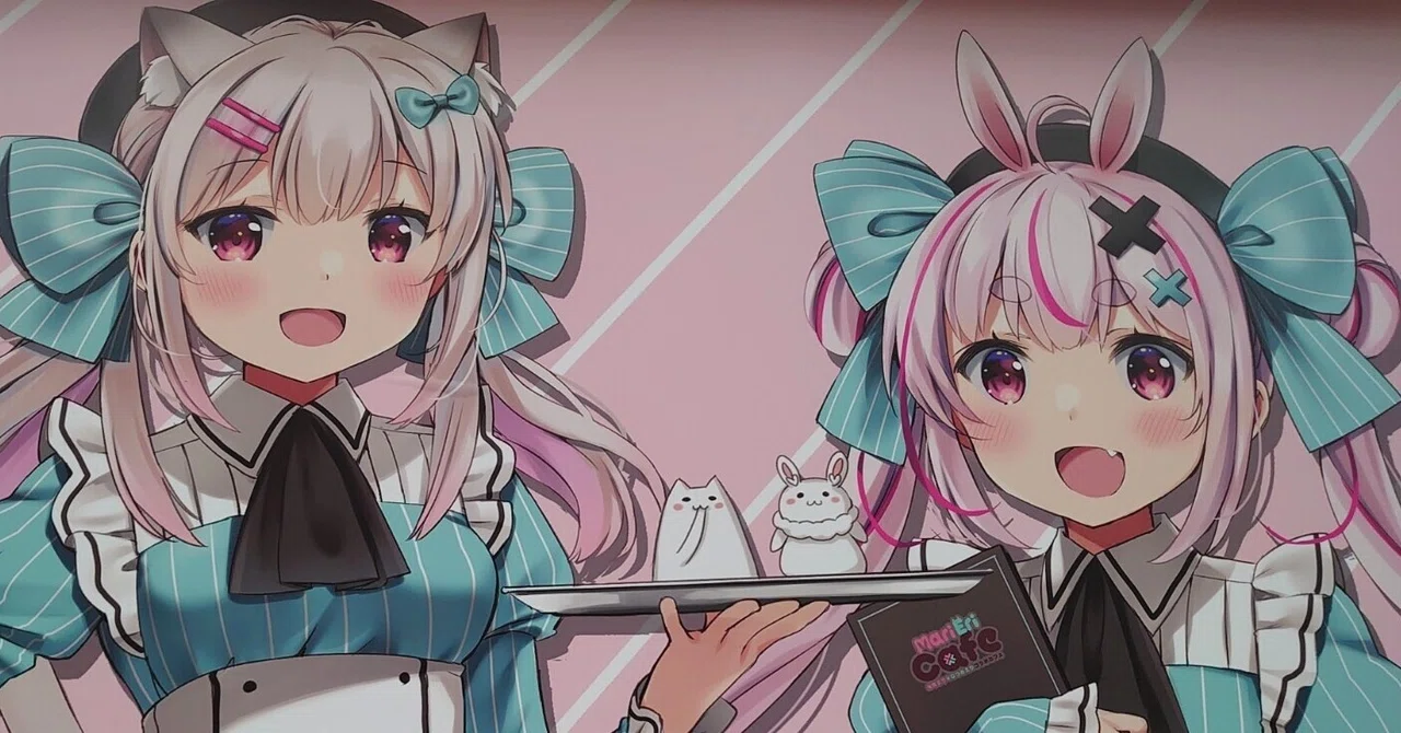 立ち絵兎鞠まり衣装 セルフ受肉Vtuberが娘ちゃんを産んだ結果