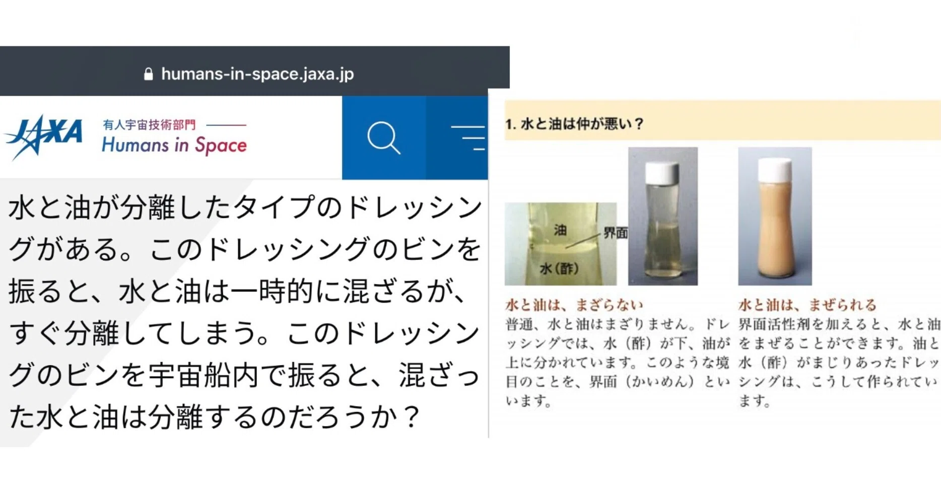 バカ 小泉進次郎が水と油を混ぜればドレッシングｗｗｗ 進次郎が正しい Nathan ねーさん Note