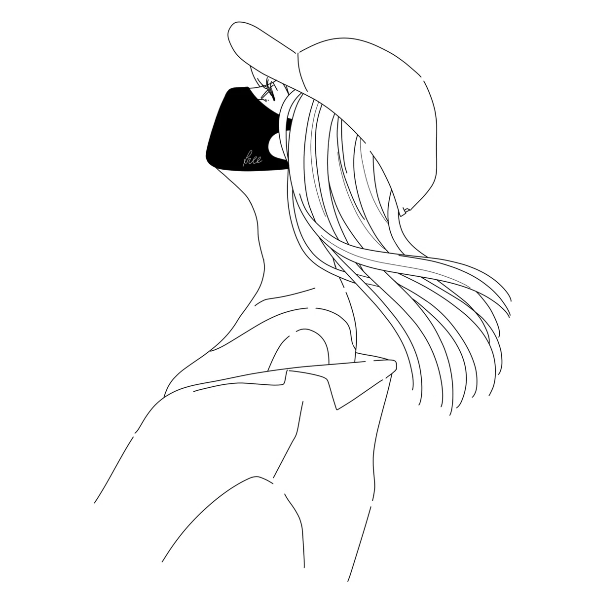 横顔2