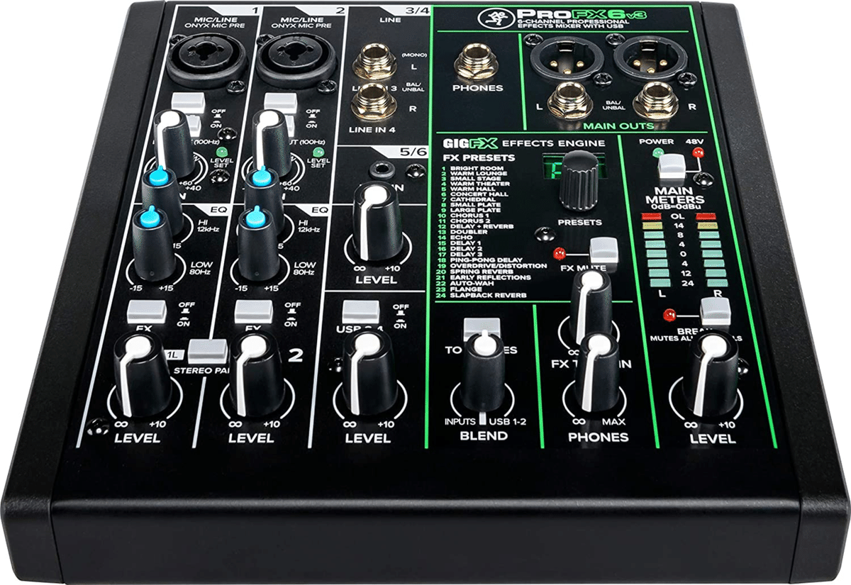 mackie profx6v3 配信セット MACKIE ProFX6v3+｜ミュージックランドKEY