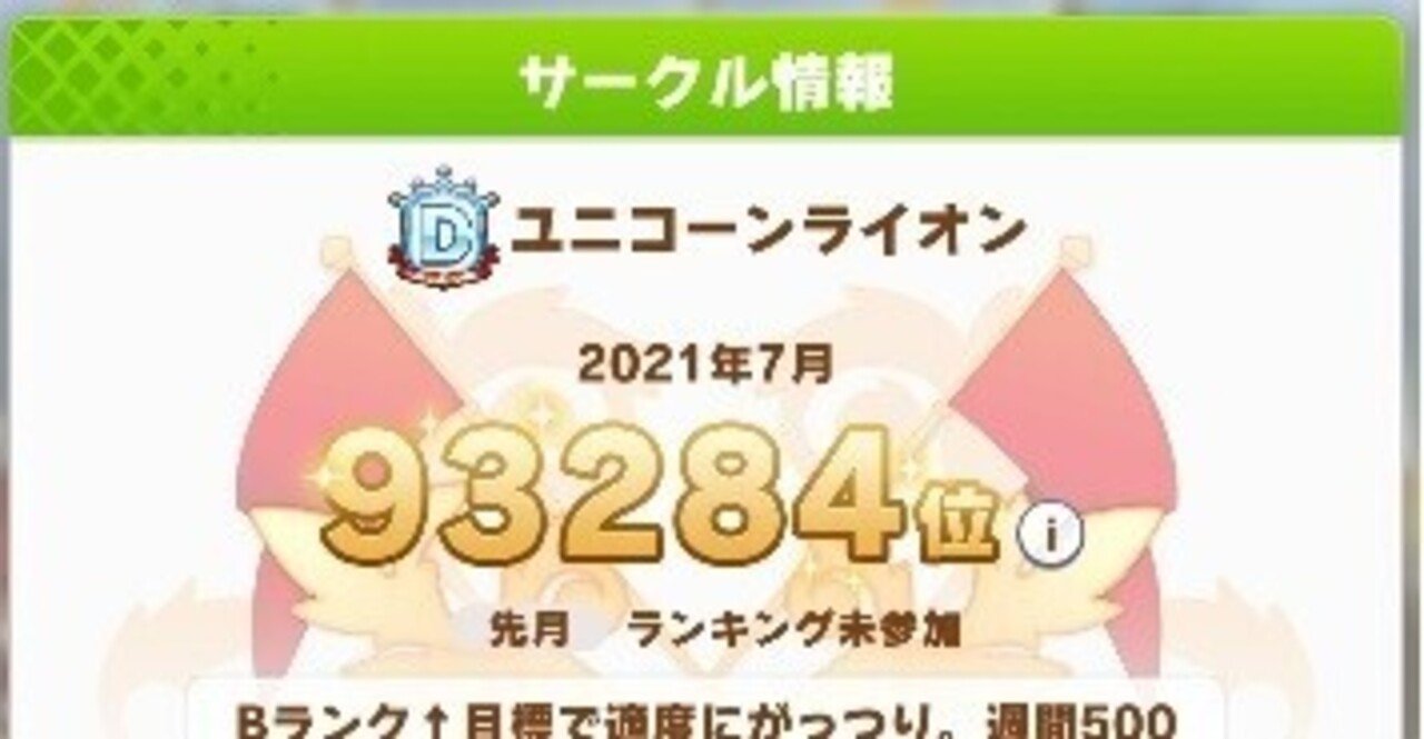 ウマ娘のサークルについて 良血ライオン Note