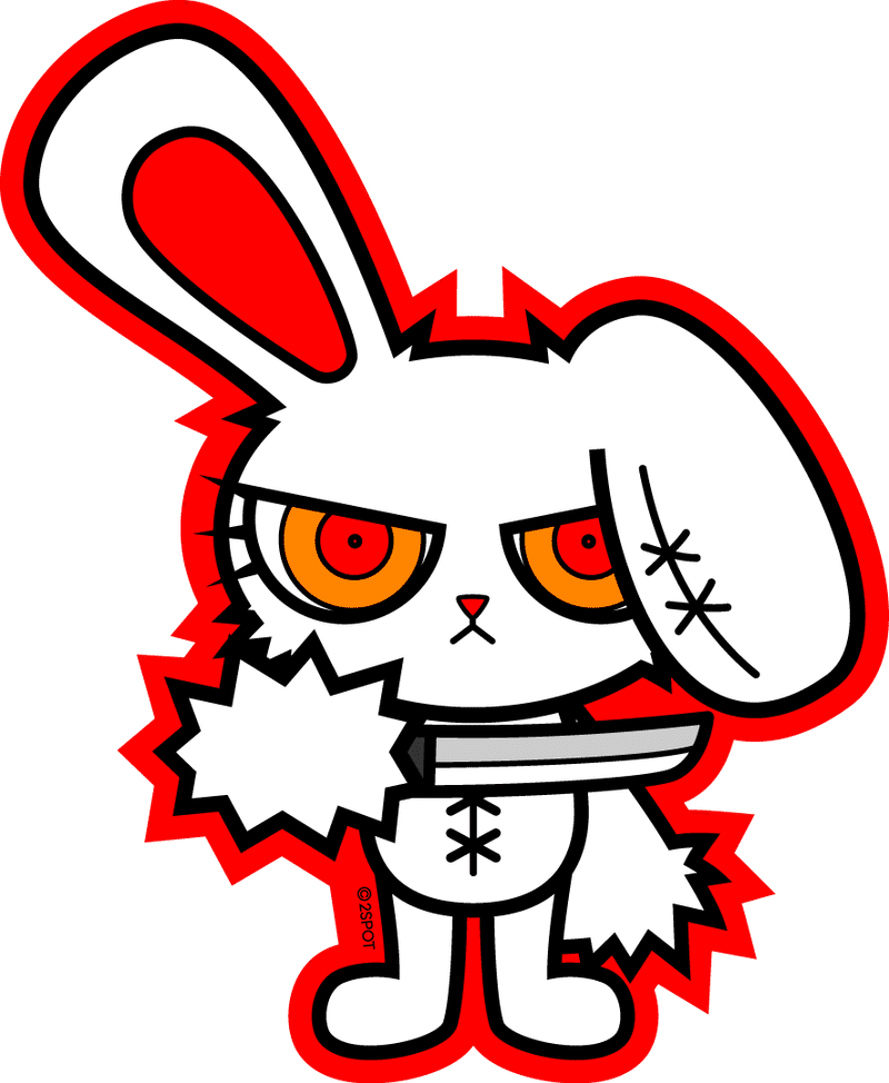 ブラッディーバニー BLOODY BUNNY ぬいぐるみ
