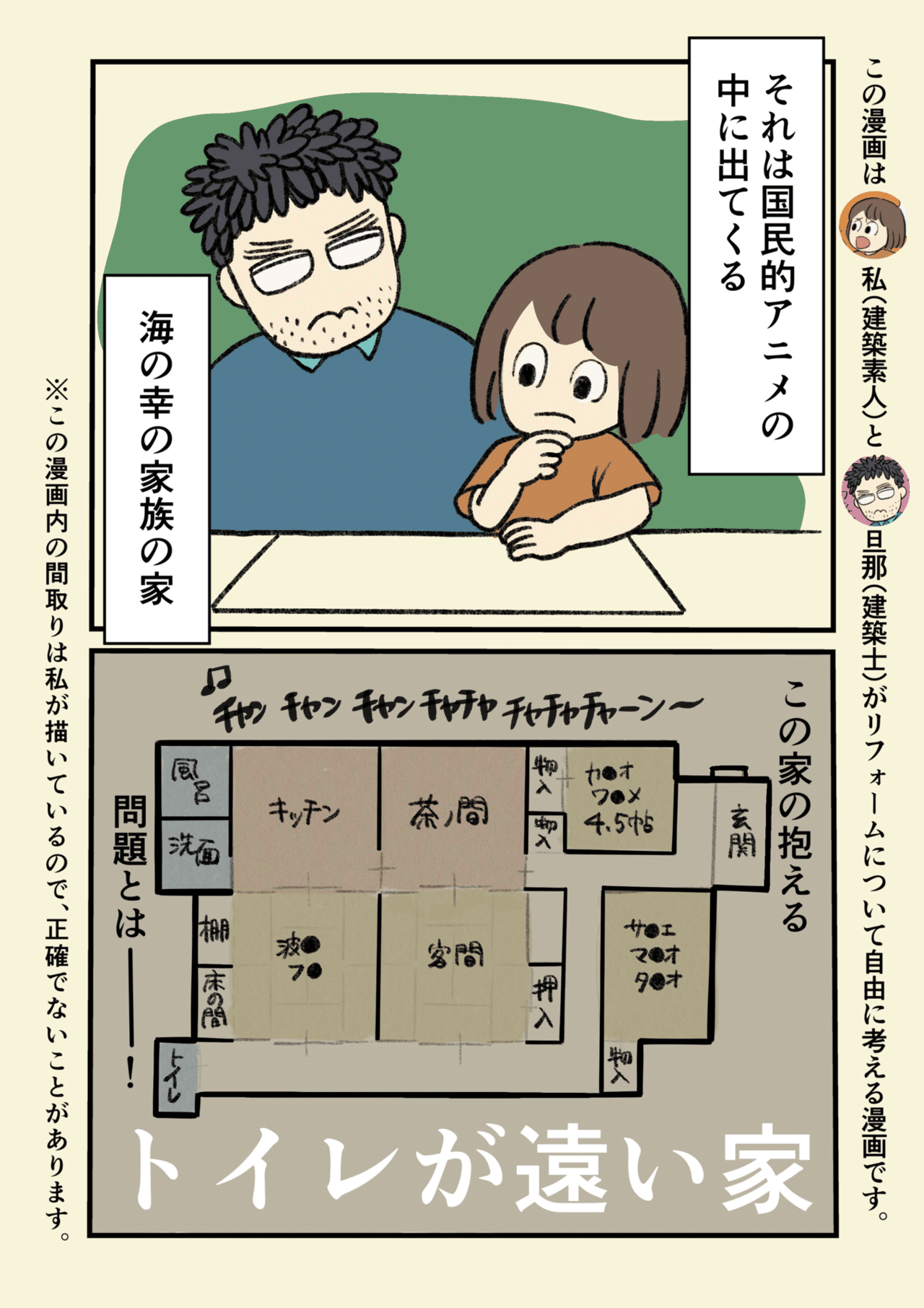 アニメの家のリフォームを考える話 はる Note
