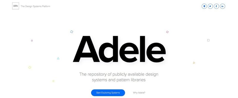 デザインシステムプラットフォーム『Adele』登場。各社が公開するデザインシステムを横串で検索・参照可能に