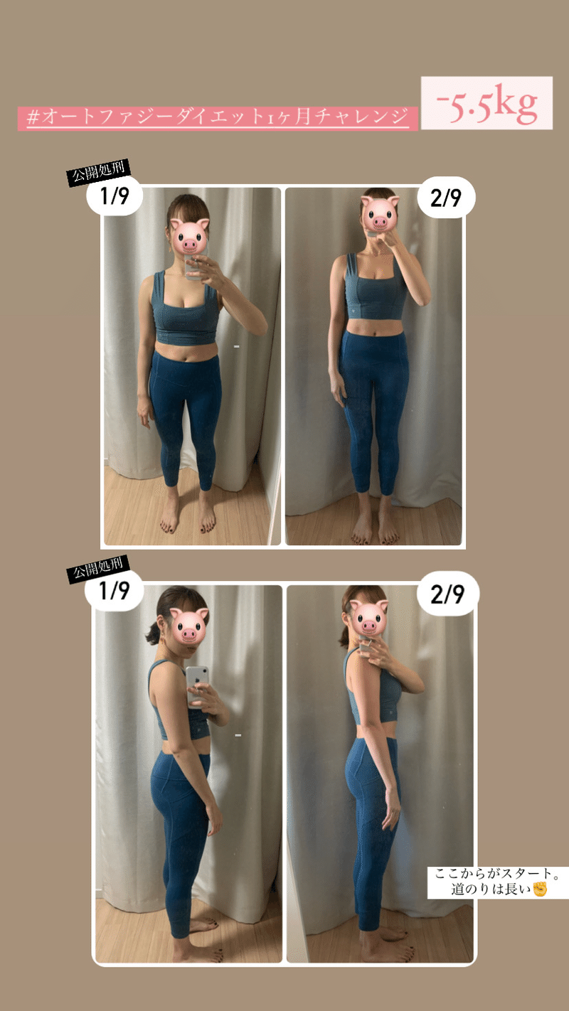 1ヶ月で 5kg オートファジーダイエット Ami ピラティスインストラクター Note 1ヶ月で 5kg オートファジーダイエット Ami ピラティスインストラクター Note