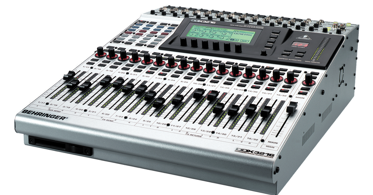 Behringer DDX3216｜続・だからPA屋なんですってば by PAしの