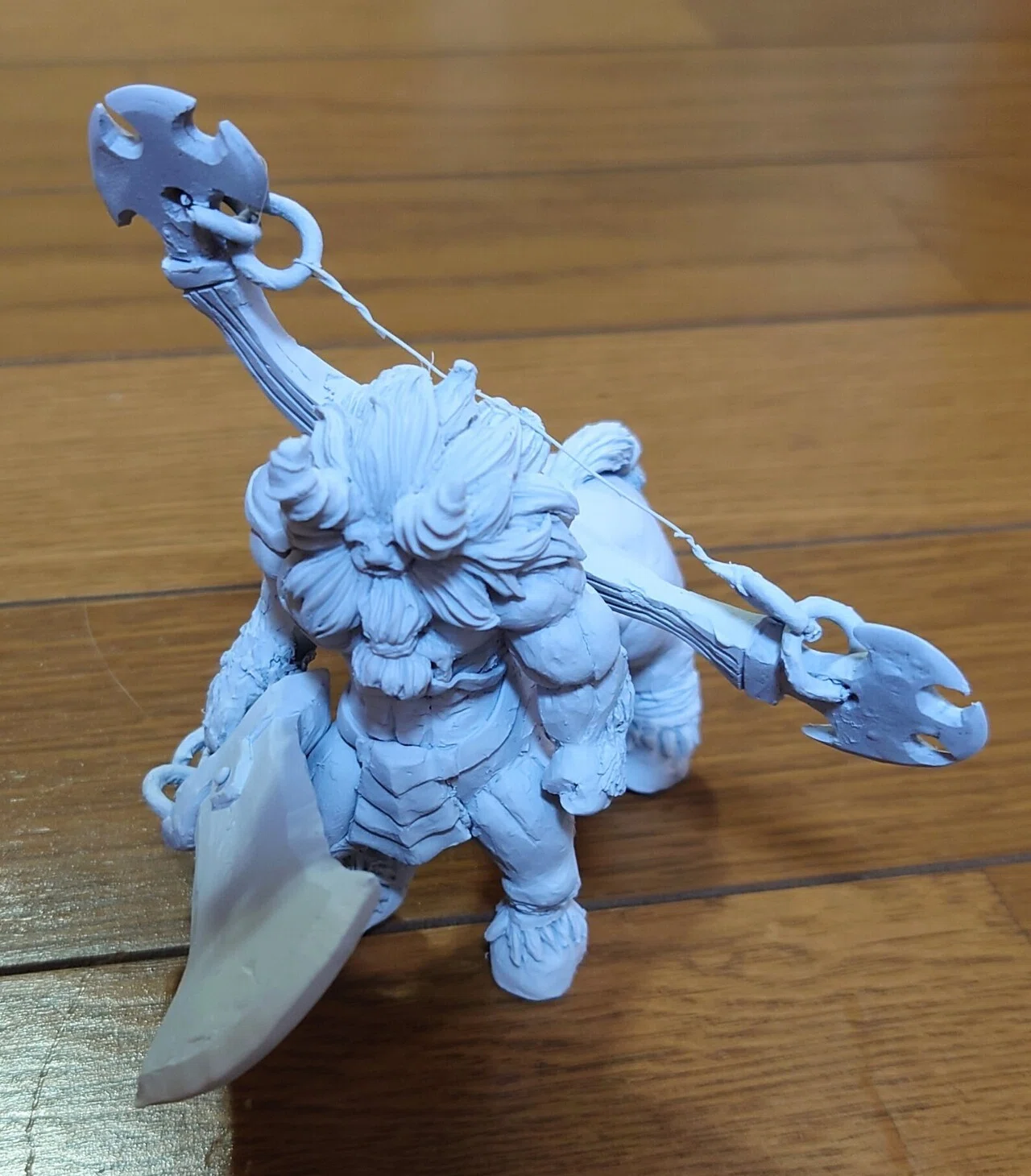 フィギュアを作ってみた3…ゼルダBotW ライネル完成｜213
