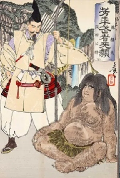 金太郎と山姥（やまんば）伝説｜kinuzozizi