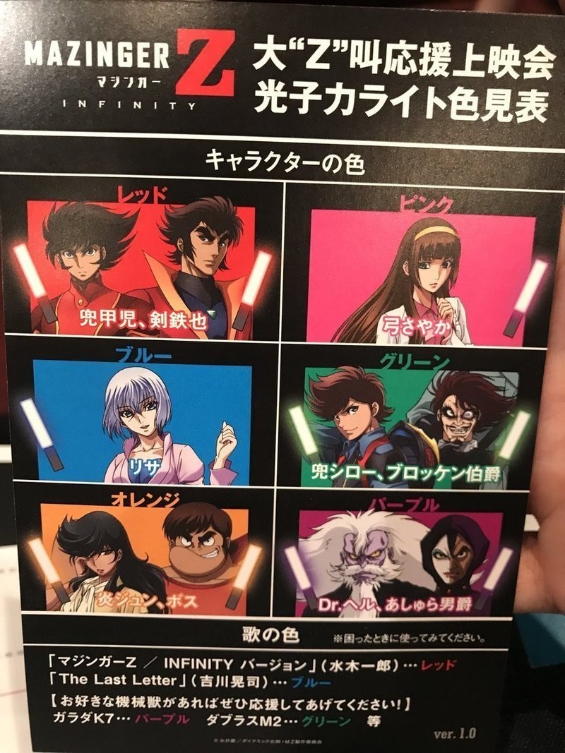 劇場版 マジンガーz Infinity キャスト舞台挨拶付き大 z 叫応援上映会 レポ Puu Note 劇場版 マジンガーz Infinity キャスト舞台挨拶付き大 z 叫応援上映会 レポ Puu Note