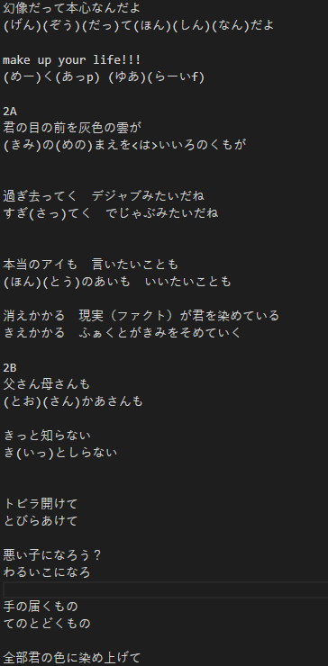全28件の応募歌詞を紹介 ファントムセンス 仮 作詞コンテスト バーチャル美少女ねむ 人類美少女計画 Note