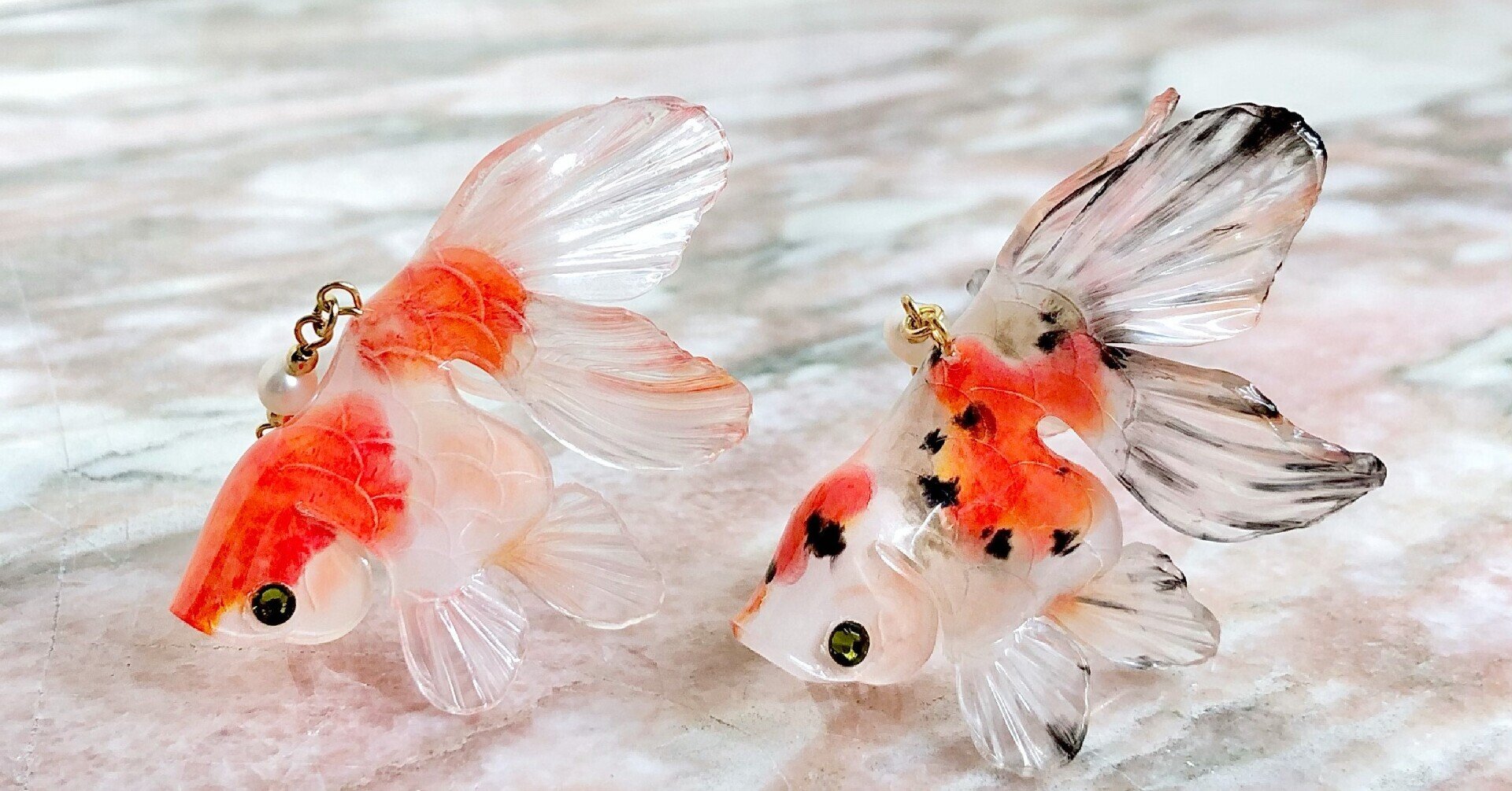 momoiro 金魚 イヤリング
