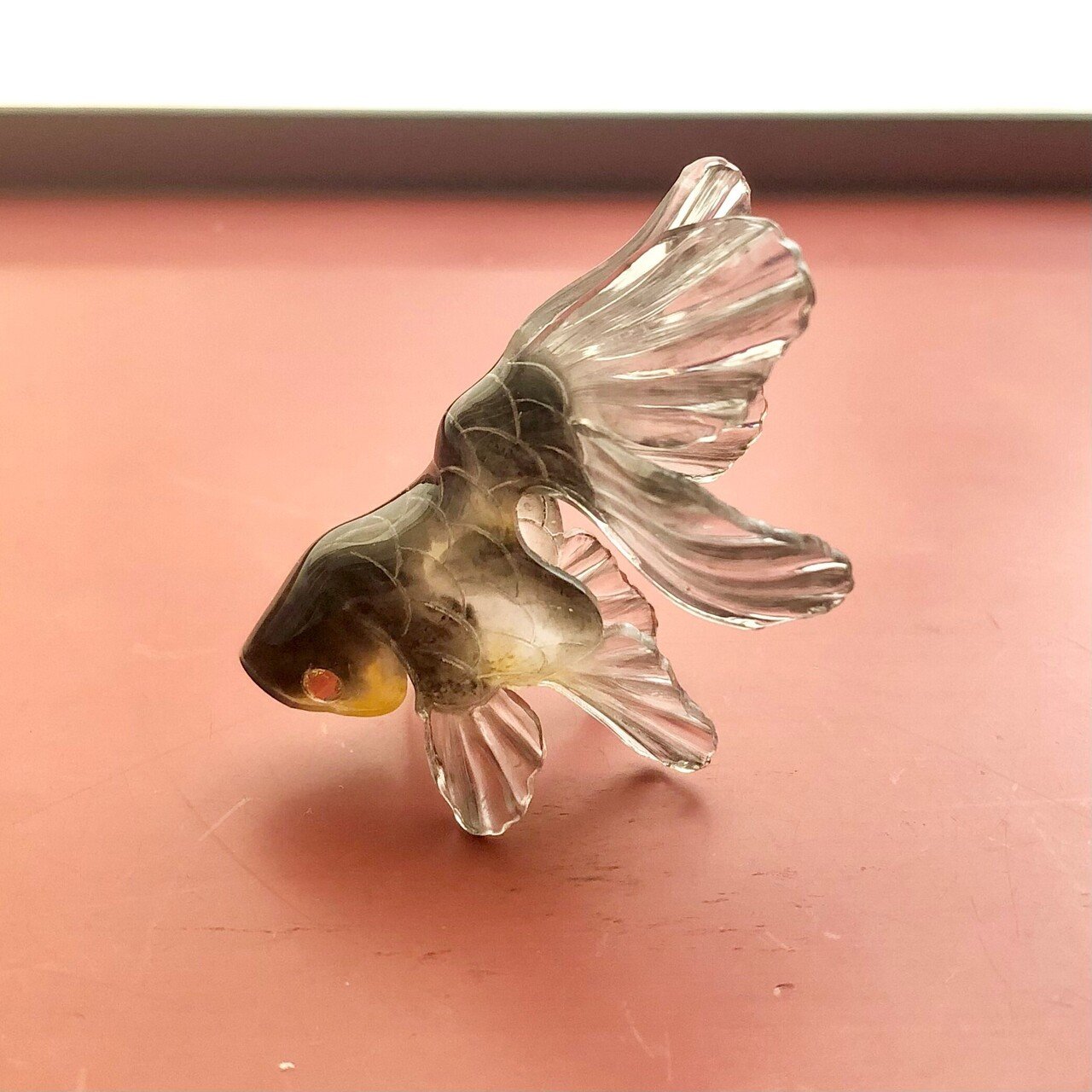 momoiro 金魚　プラ板　イヤリング momoiro 金魚 プラ板 イヤリング