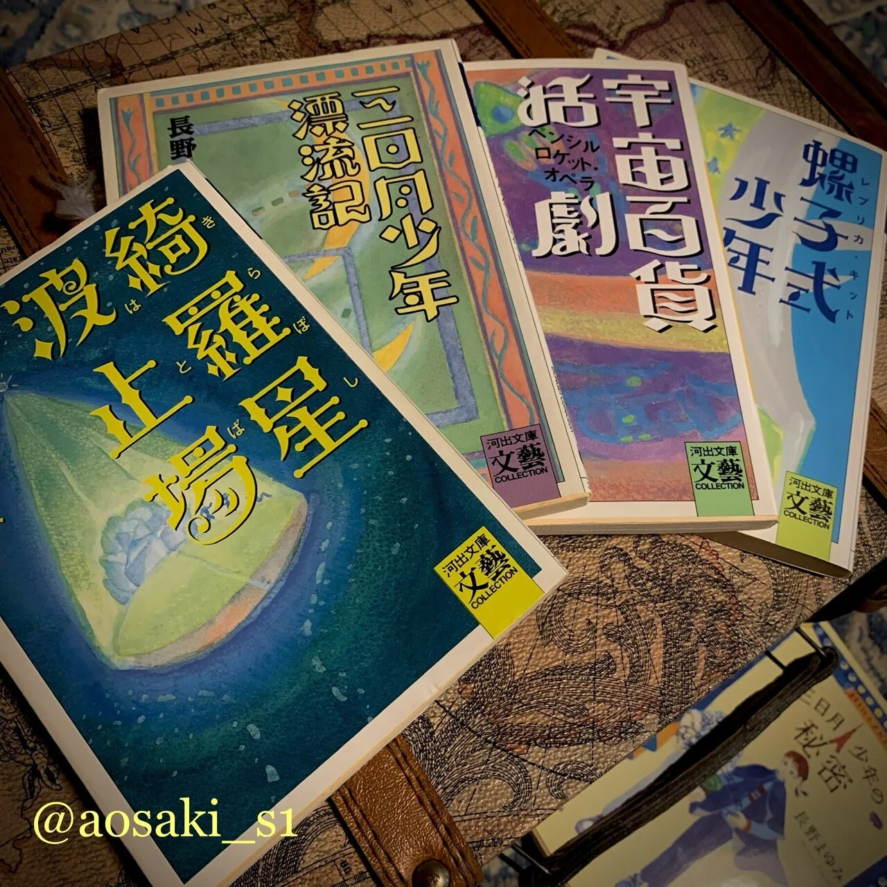 長野まゆみ　15冊まとめ売り　河出文庫　文庫本 長野まゆみ作品のはなし。｜青咲