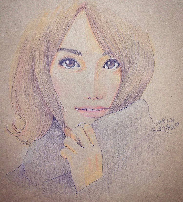 イラスト 色鉛筆 ゆぴわぴ Note