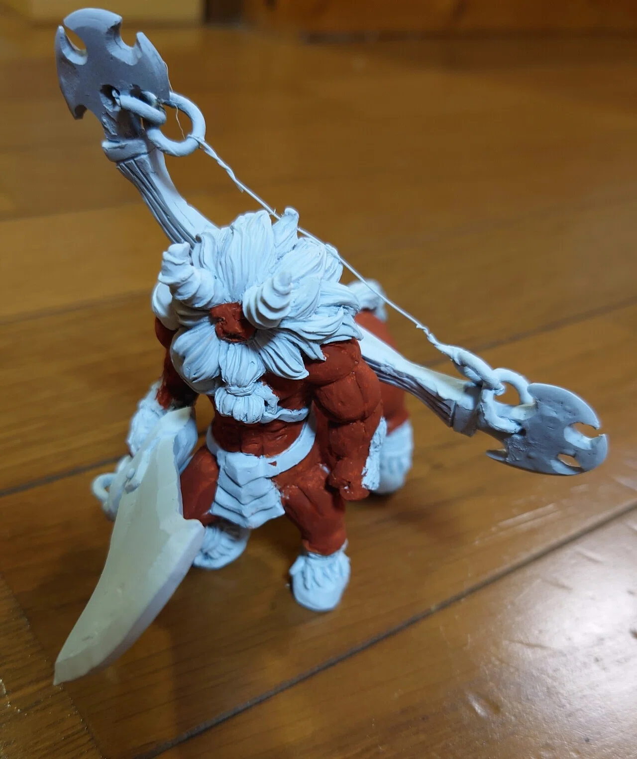 フィギュアを作ってみた3…ゼルダBotW ライネル完成｜213