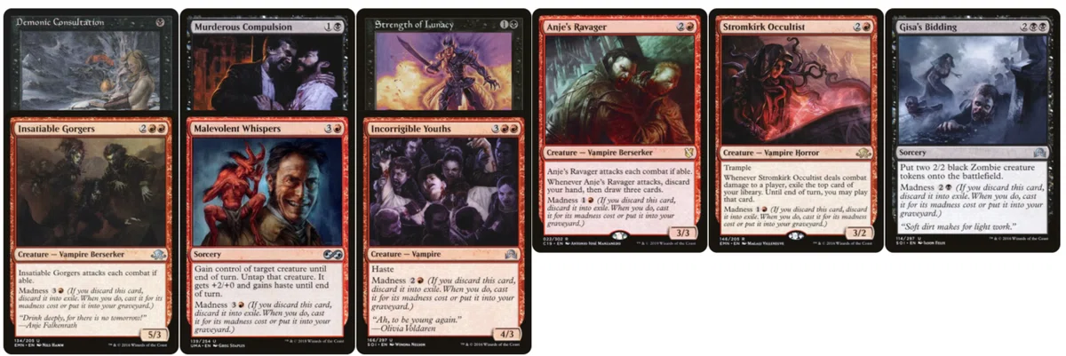 EDH】《エインジー・ファルケンラス》マッドネス33枚型 ～MH2｜raal