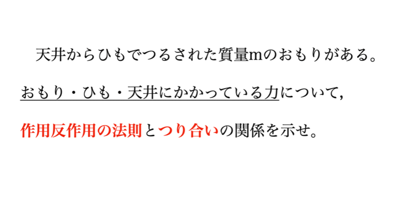 書記が物理やるだけ 1 力のつりあいと作用反作用の法則 鈴華書記 Note